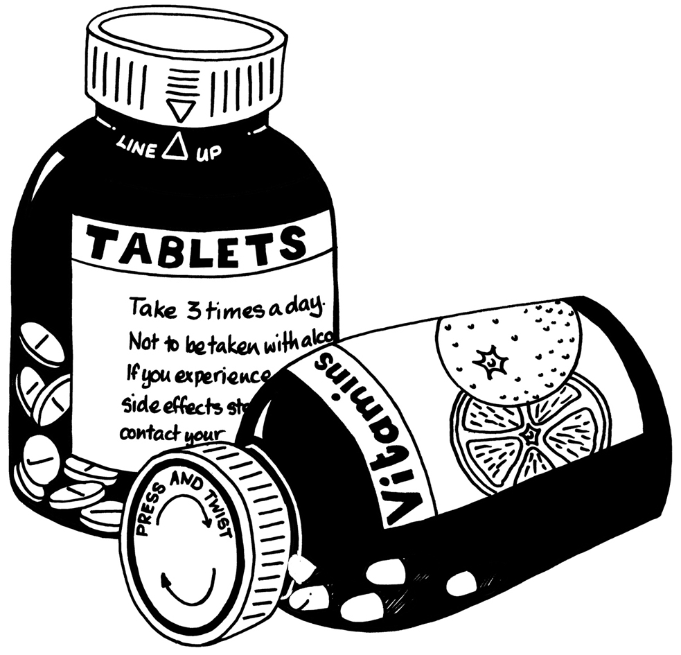 medication safety cap